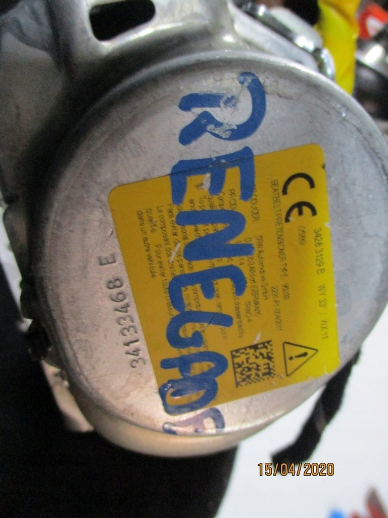 фото №4, Pas натяжитель jeep renegade левый задний