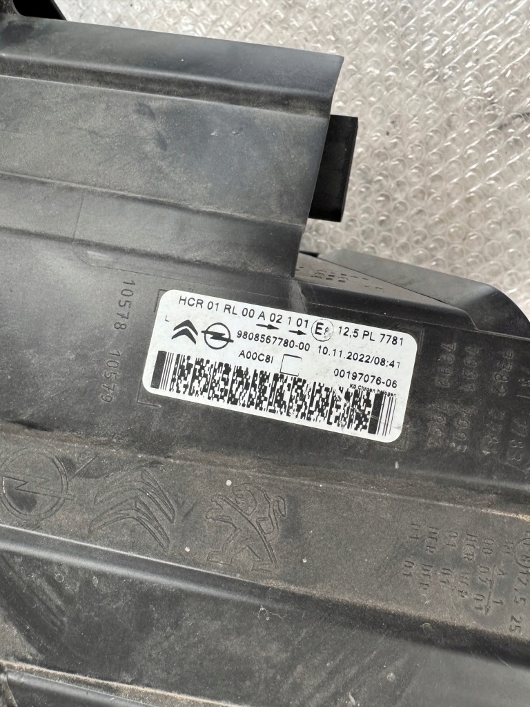 фото №5, Opel vivaro 16- ліва лампа передня