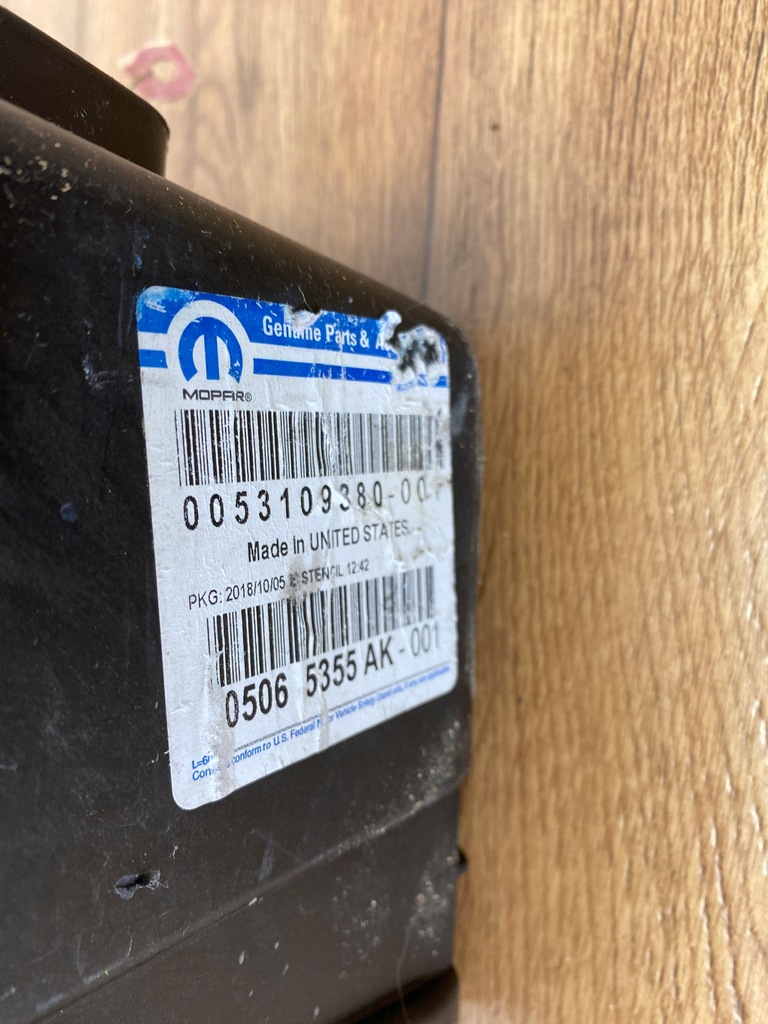 фото №6, Основание аккумулятор dodge charger challenger 2015+ usa