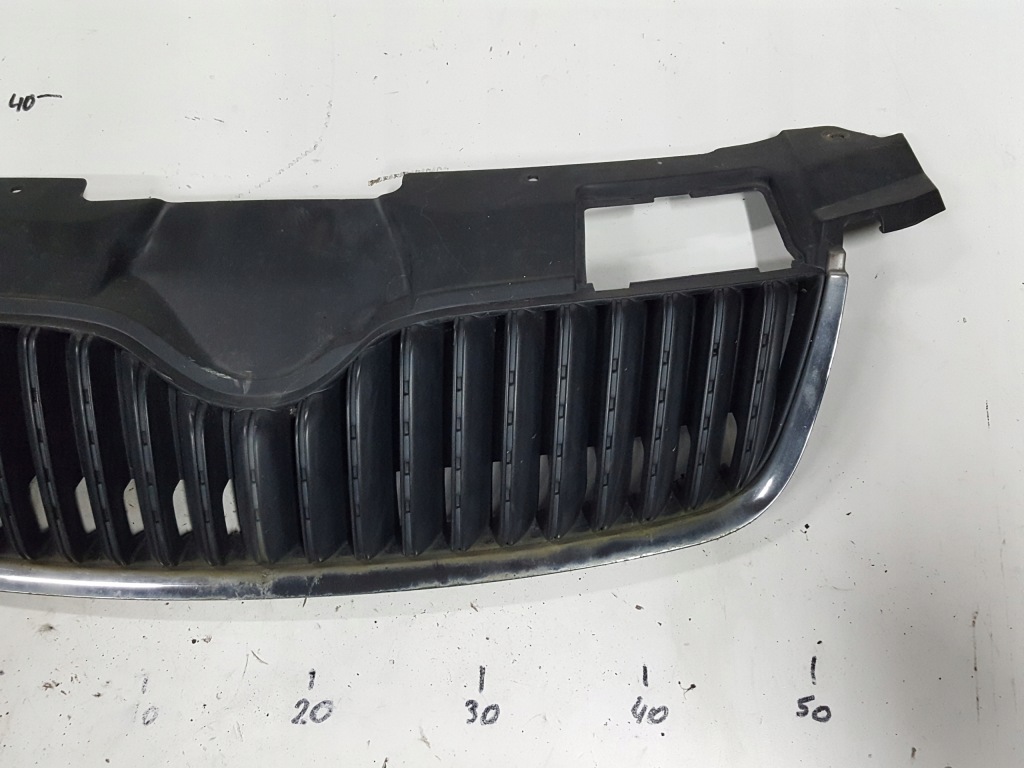фото №3, Skoda fabia 2 ii 07-10r roomster решётка радиатора решётка радиатора