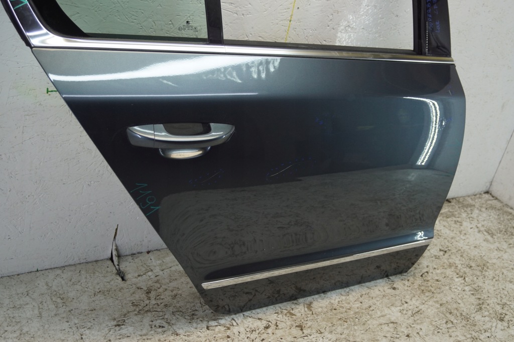 фото №11, Дверь правый задняя skoda superb ii lift lf7y sedan