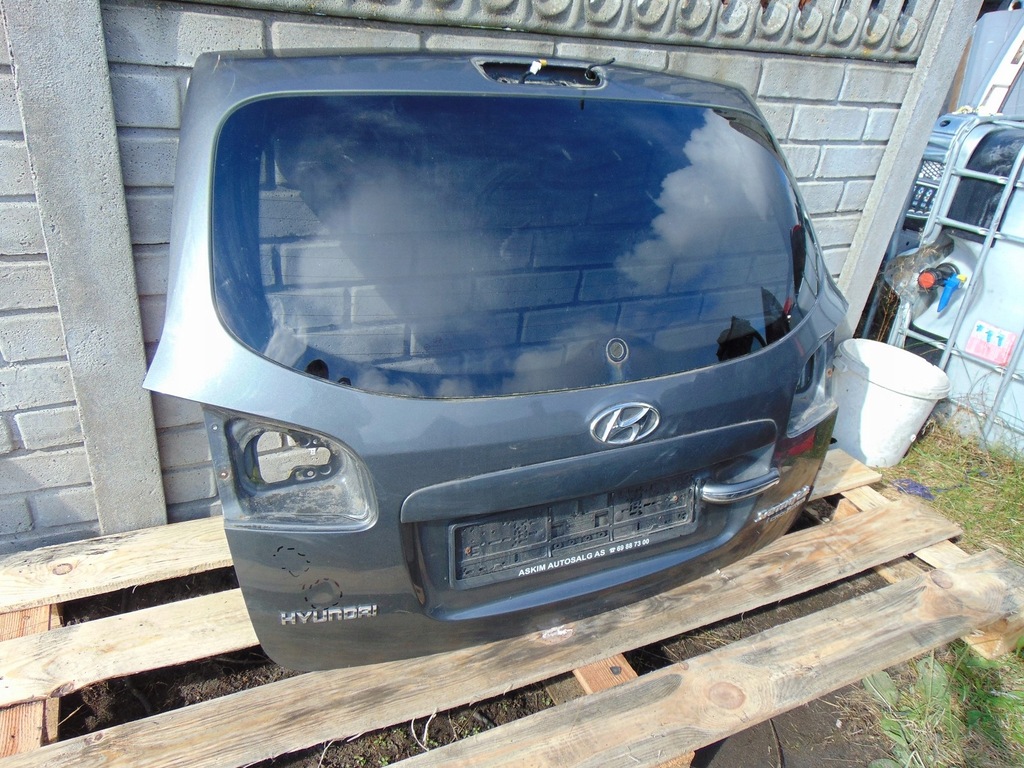фото №5, Кришка багажника багажника задня hyundai santa fe ii