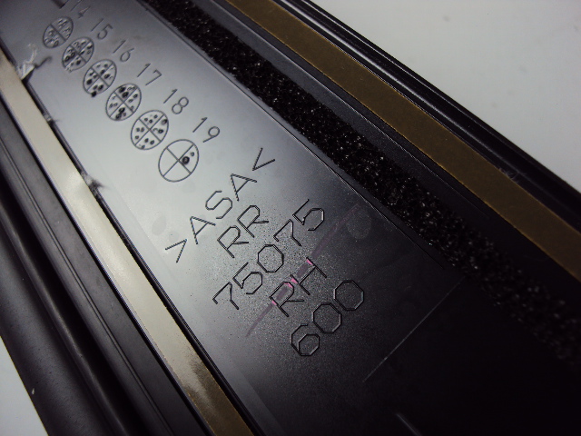 фото №5, Молдинг дверь правый задняя lexus nx 2014-2021