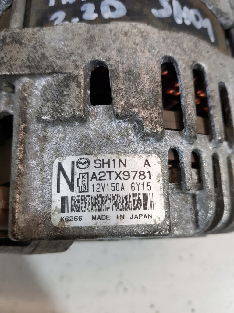 Генератор sh1n a2tx9781 mazda 3 6 cx-3 cx-5 2.2d sh01 Киев