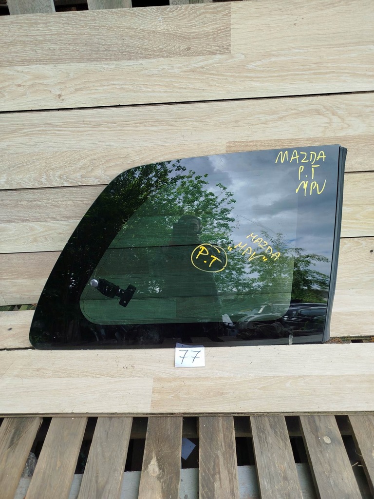 фото №1, Скло кузовна правий задня mazda mpv