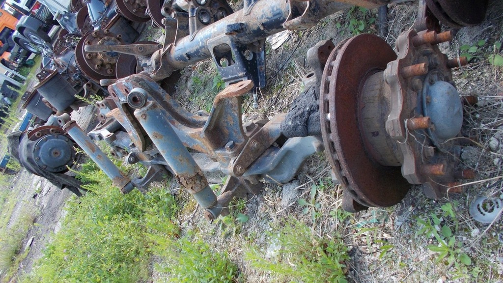 фото №1, Oś задня поворотна балка комплектна mercedes econic