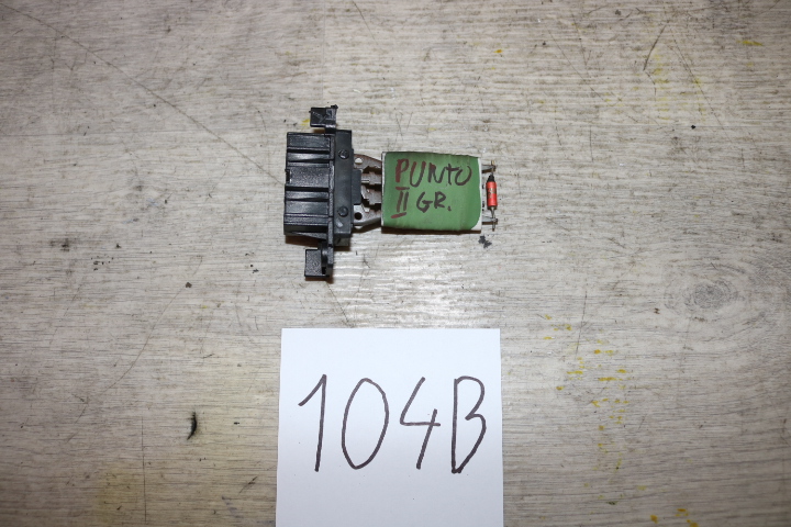 фото №1, Резистор вентилятор резистор fiat grande punto ii