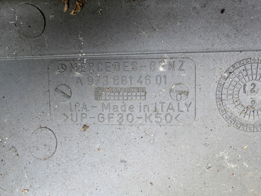 фото №6, Підкрилок захист подовжувач кабіни праве mercedes atego a9738814601