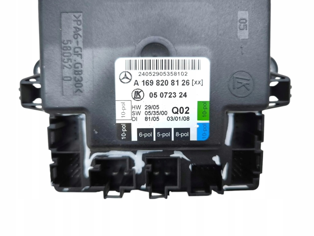 фото №8, Mercedes-benz a w169 2008 модуль дверь a1698208126