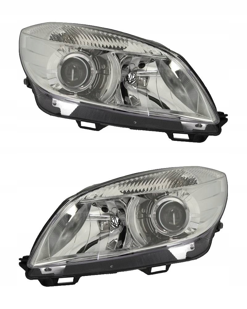 фото №1, Фары лампы l+p kpl skoda roomster 06-15