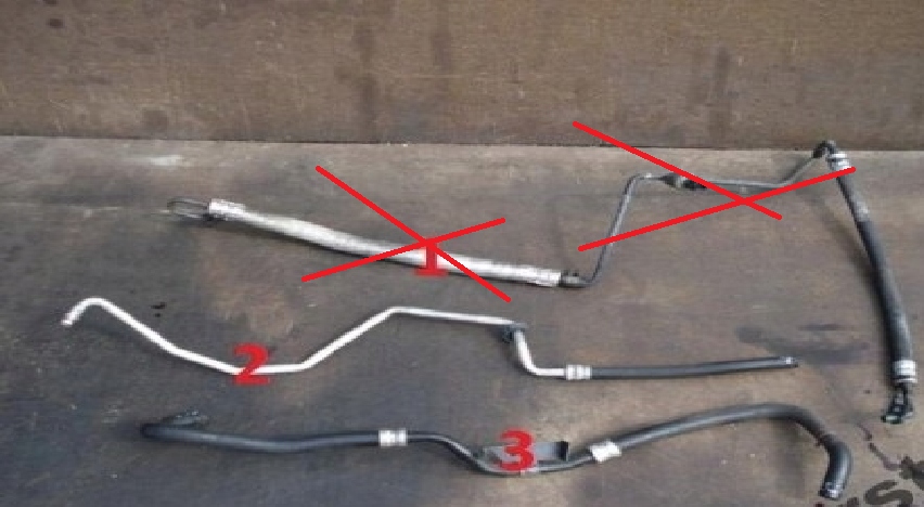 фото №1, Renault vel satis 3.5 lift шланг трубка масла