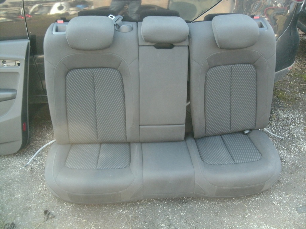 фото №6, Audi q5 ii 80a 2018- сидіння заднє сидіння тунель оббивка