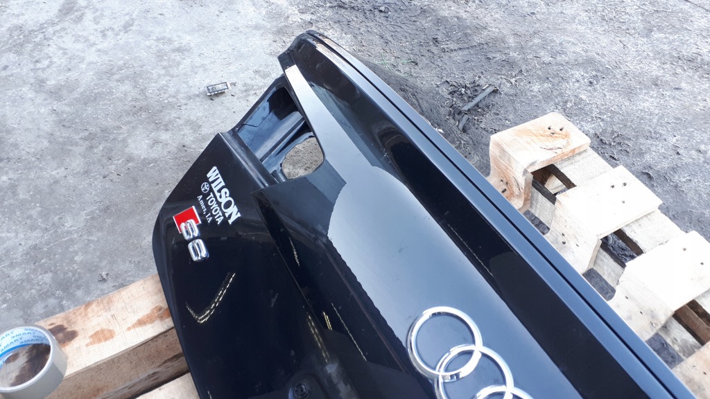 фото №4, S6 c7 4g a6 крышка багажника багажника задняя sedan lz9y