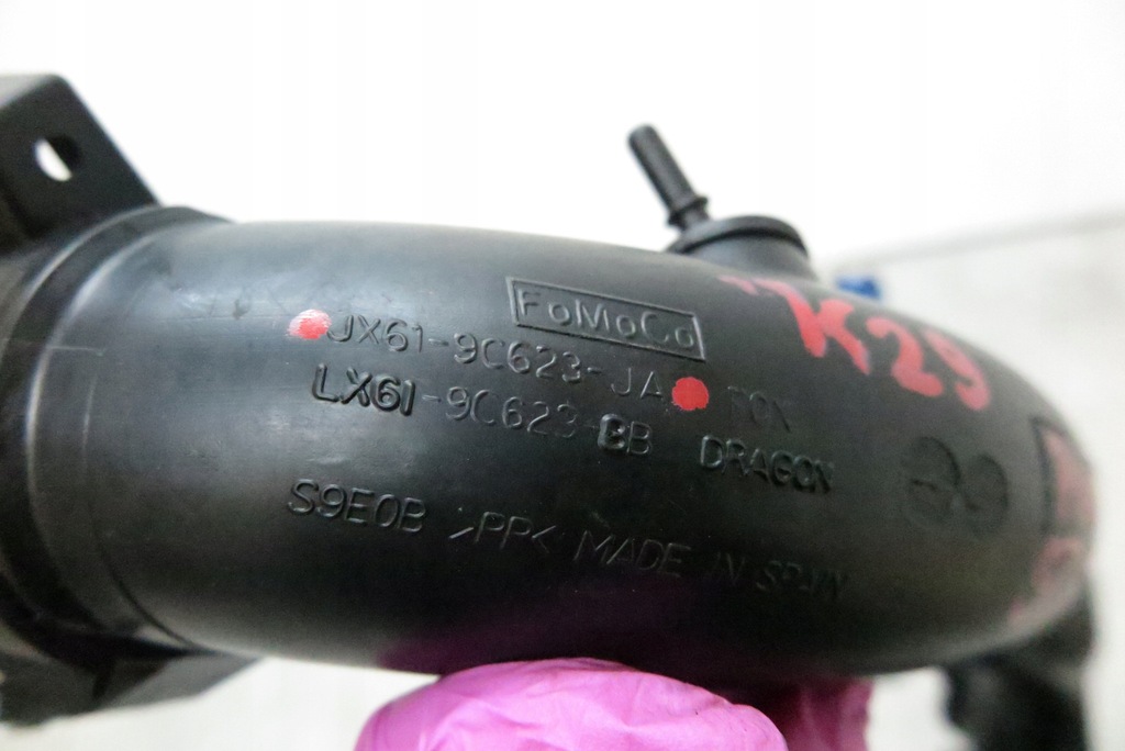 фото №4, Шланг труба інтеркулер ford puma mk2 st 1.5 ecoboost jx61-9c623-ja