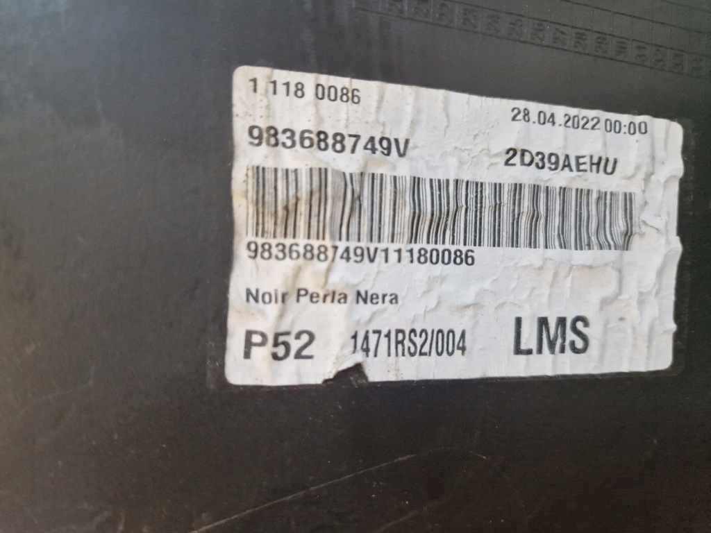 фото №12, Peugeot 308 iii 3 t10 kombi бампер задний спойлер задняя оригинал!