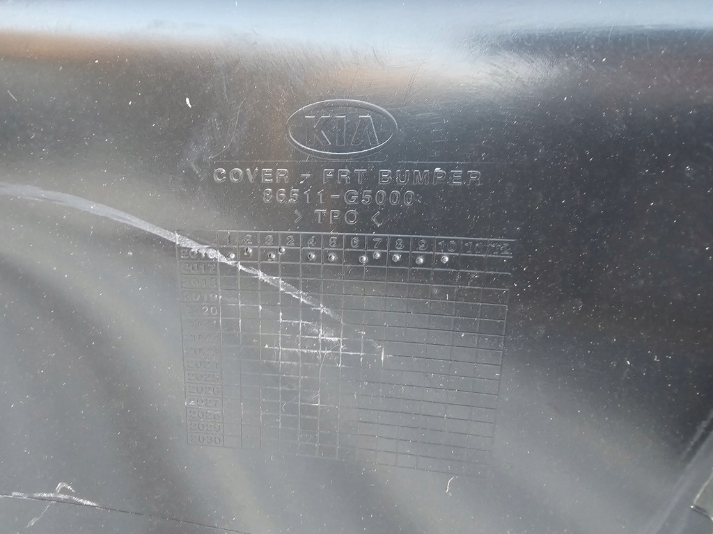 фото №7, Kia niro бампер перед