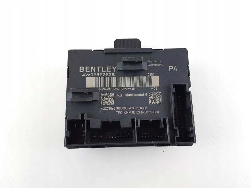 фото №1, Bentley flying spur модуль двері 4w0959792b