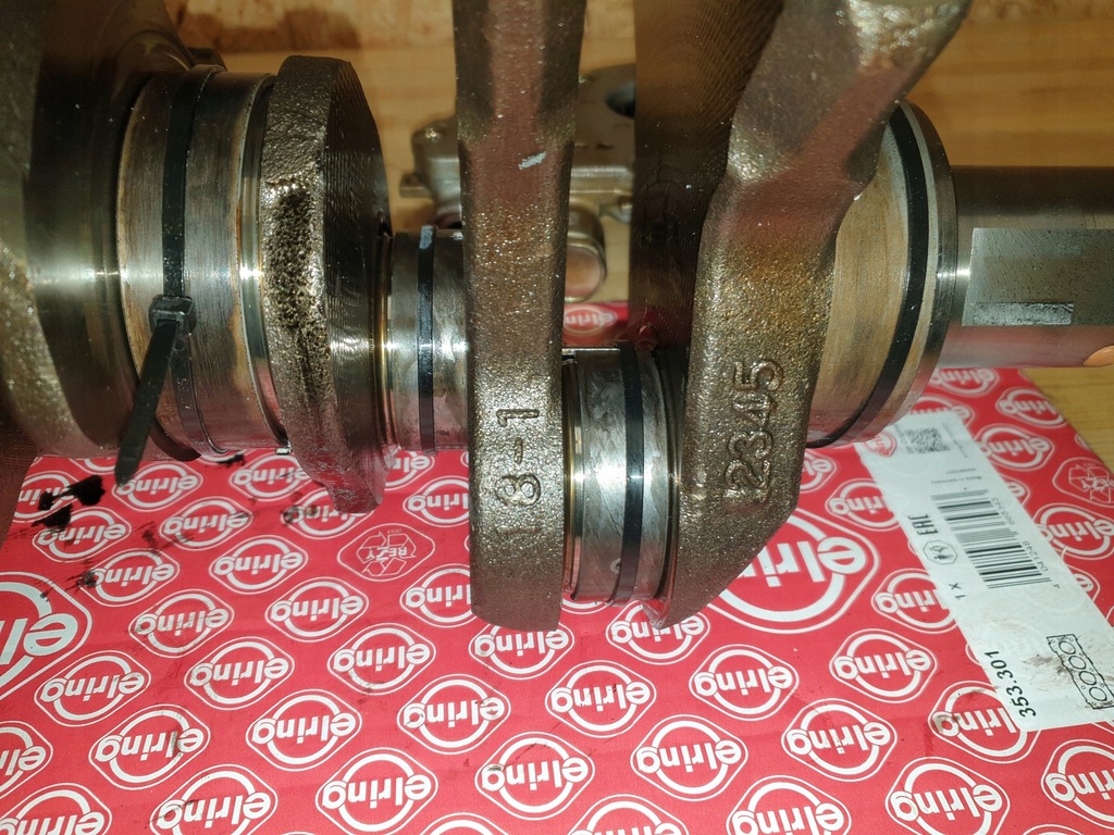 фото №6, Wał коленчатый вкладыши насос nissan pathfinder 4.0 vq40 vq40de