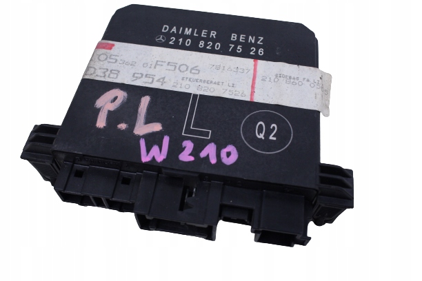 фото №3, Модуль двері лівий перед mercedes w210 99r.