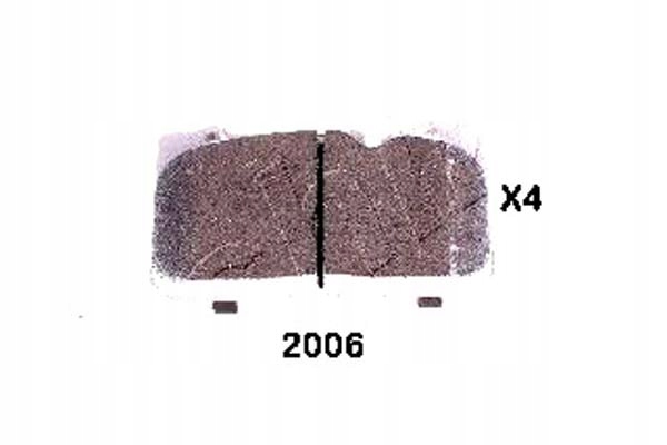 фото №1, Ashika гальмівні колодки гальмівні lexus ls 400 ucf20