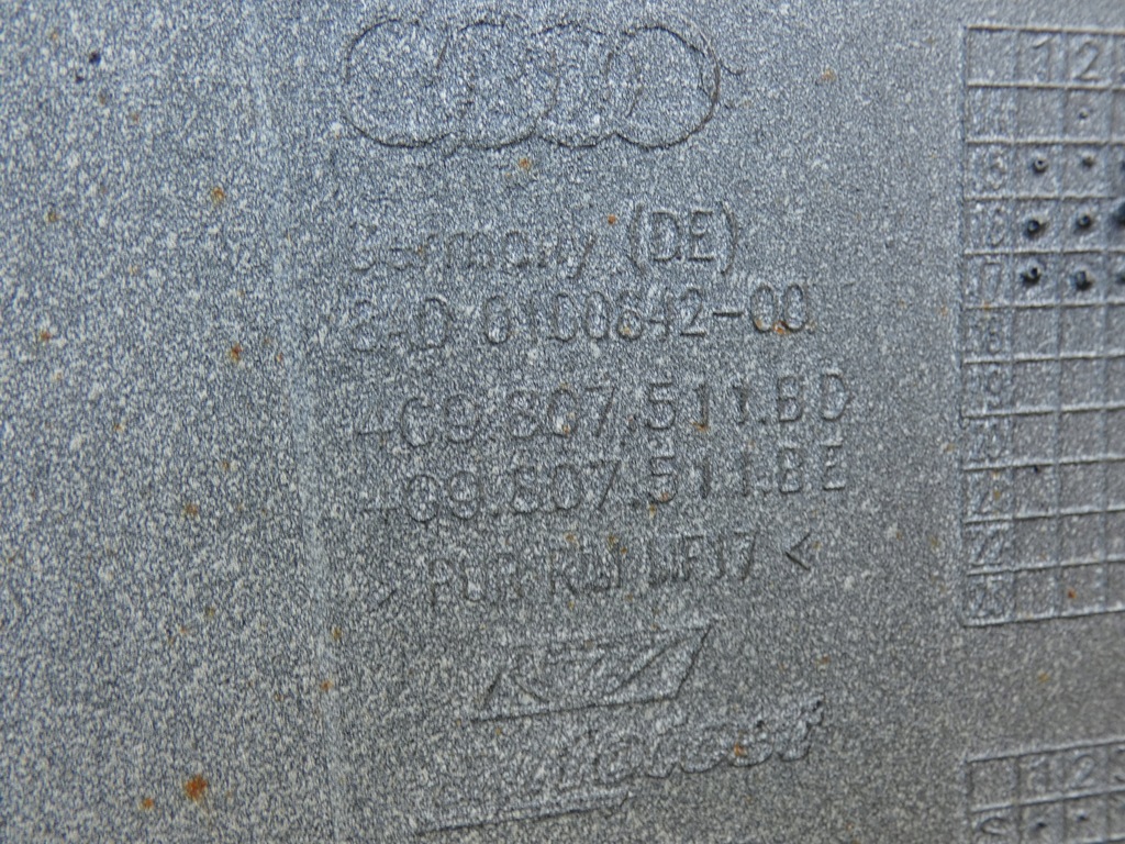 фото №9, Бампер задняя audi rs-6 4g