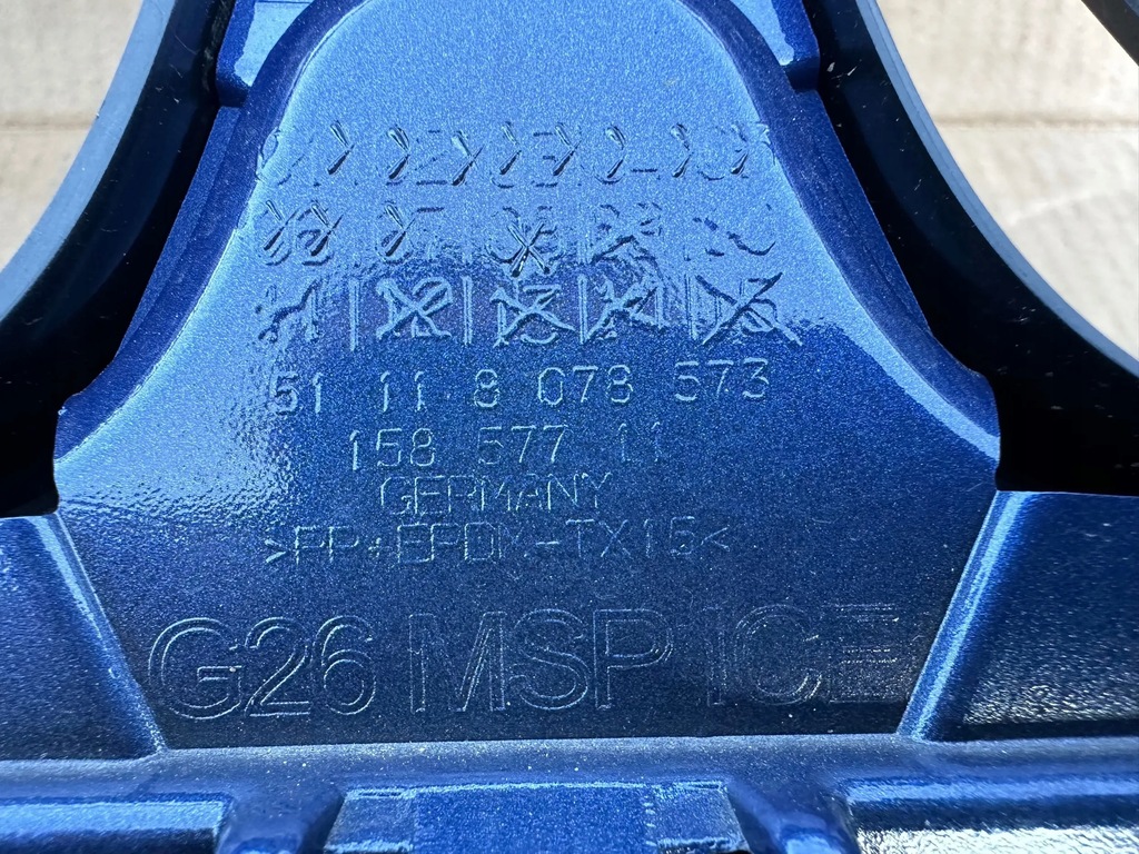 фото №9, Бампер решітка радіатора bmw 4 g22 g23 g24 g26 оригінал ні клеєний