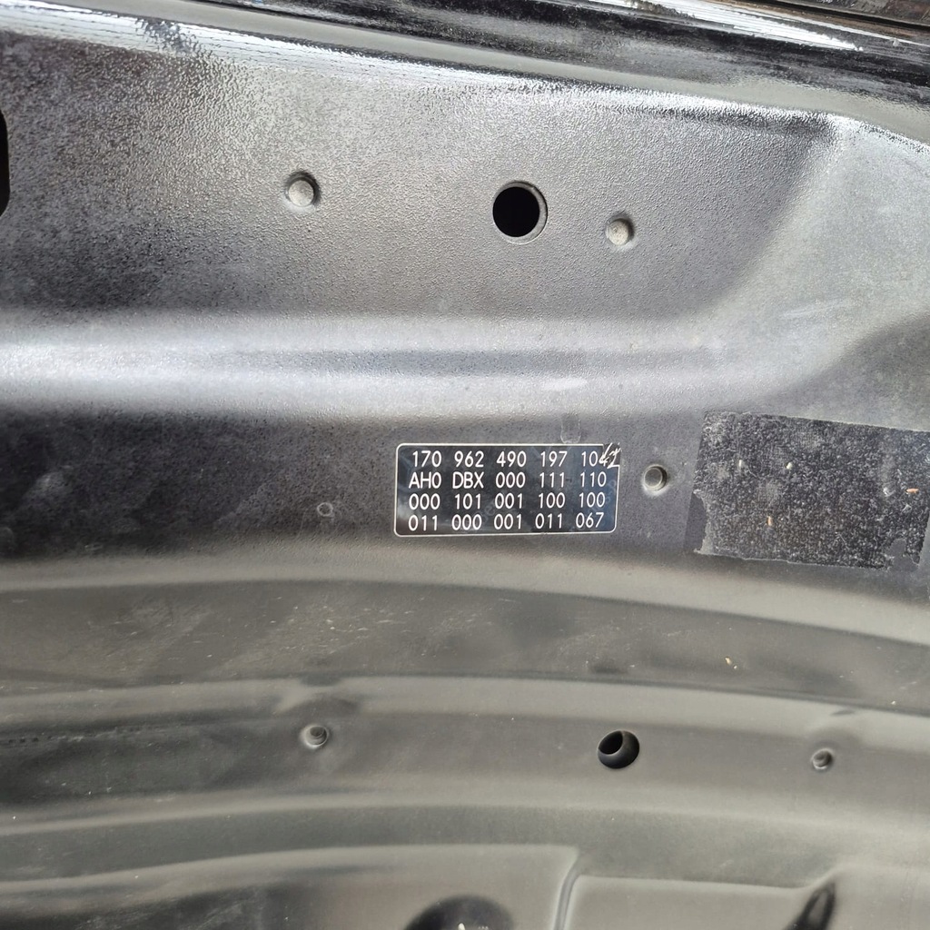 фото №12, Mercedes c-klasa w206 21- капот кришка двигуна