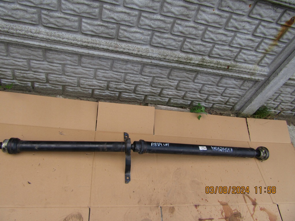 фото №1, Audi a8 d4 4h wał приводной 4h0521101h