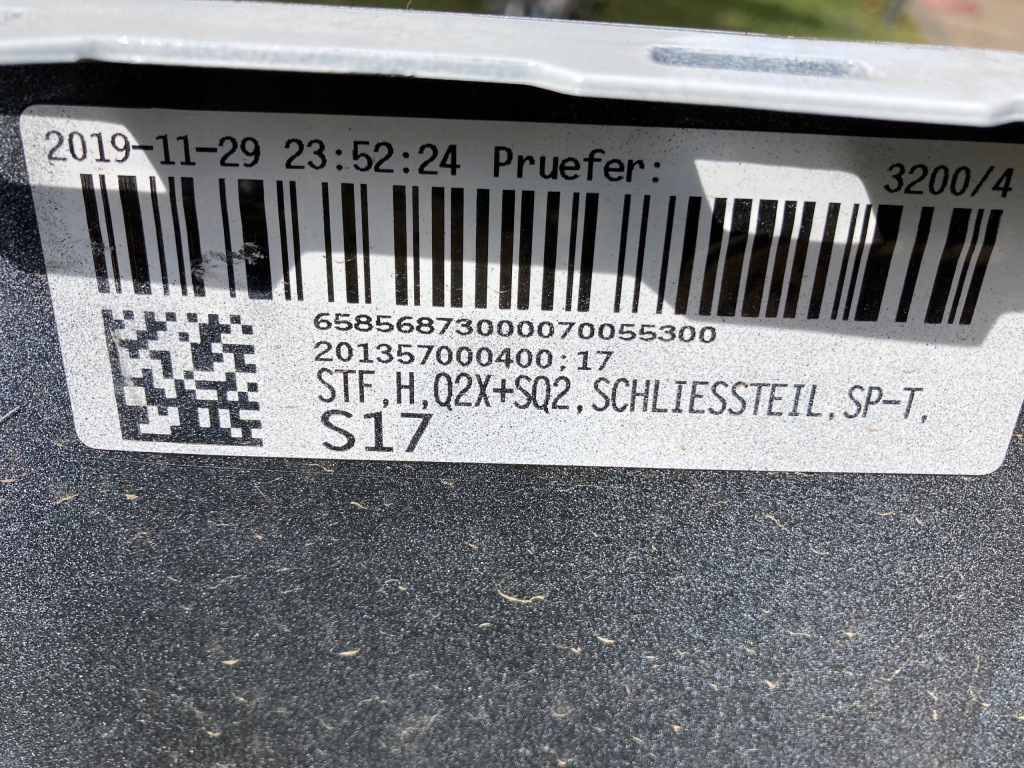 Audi q2 81a s line бампер задняя задний оригинал Киев