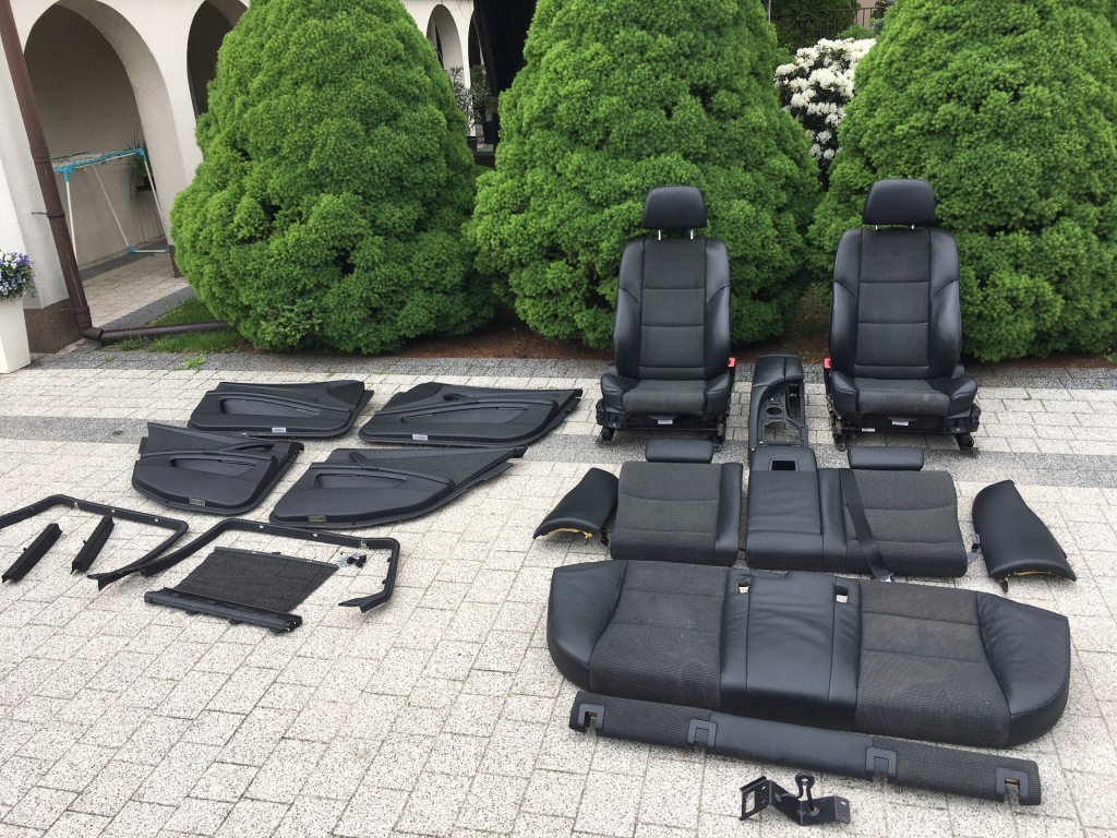 фото №1, Сиденья заднее сиденье обшивки шторка bmw e61 lift europa