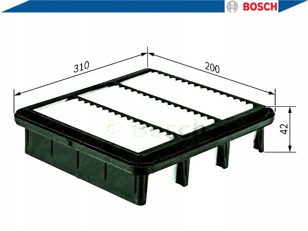 фото №2, Фільтр повітря [bosch]