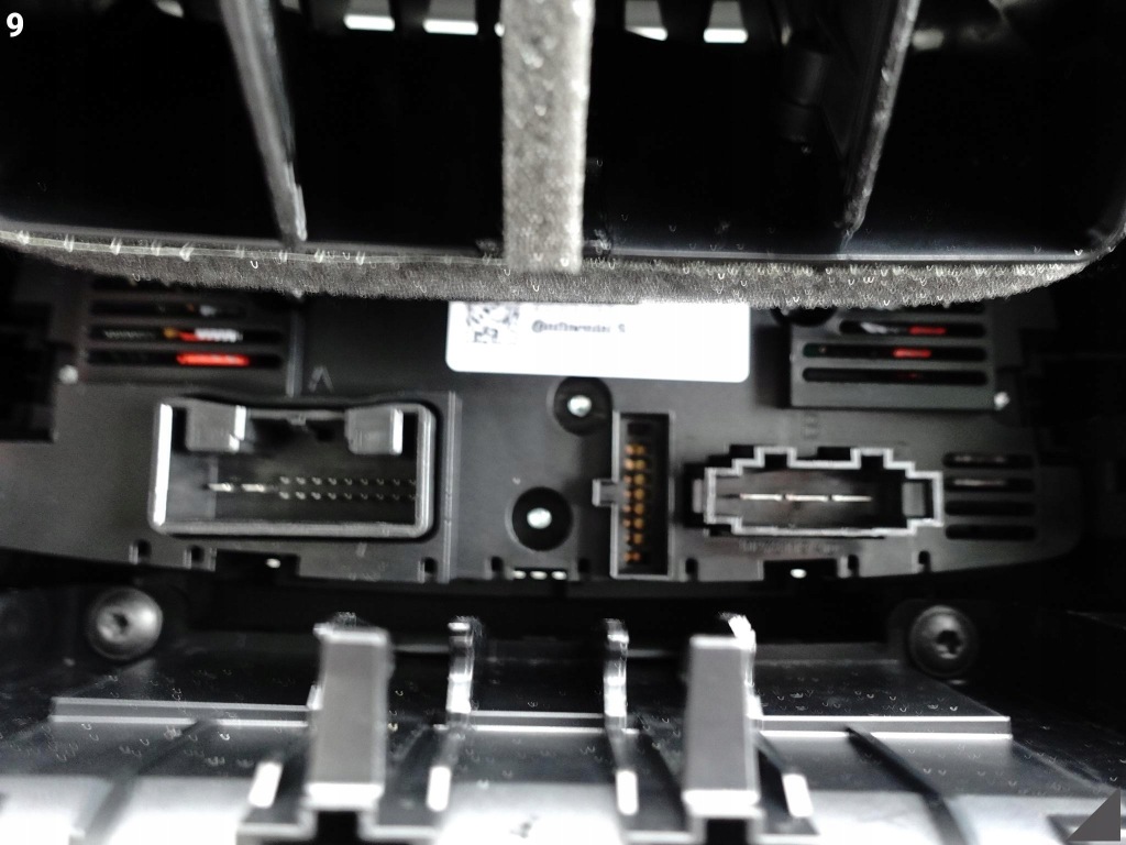 фото №10, Audi a6 s6 a7 4g0 4g8 c7 lift 14-18 панель кондиціонера задня решітка роз'єм