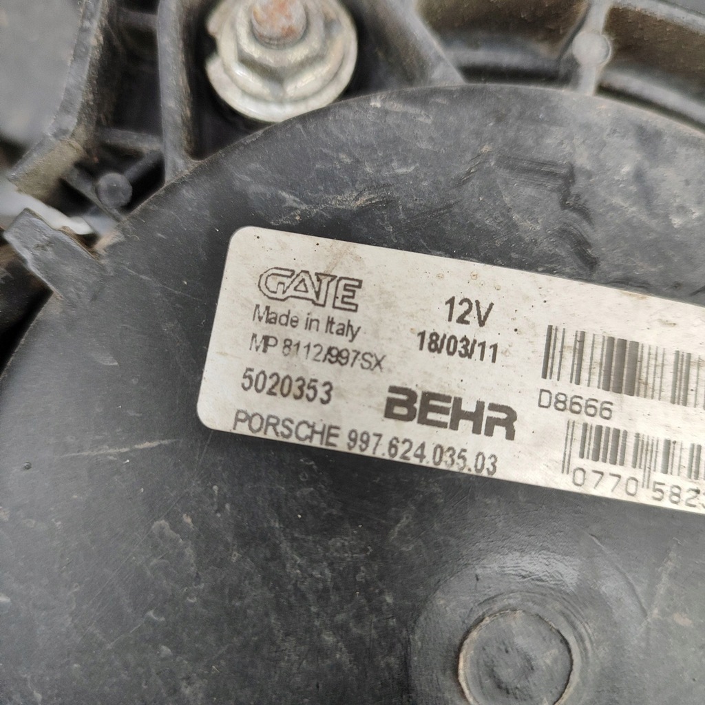 фото №6, Porsche cayman 981 2012 захист вентилятора радіатора