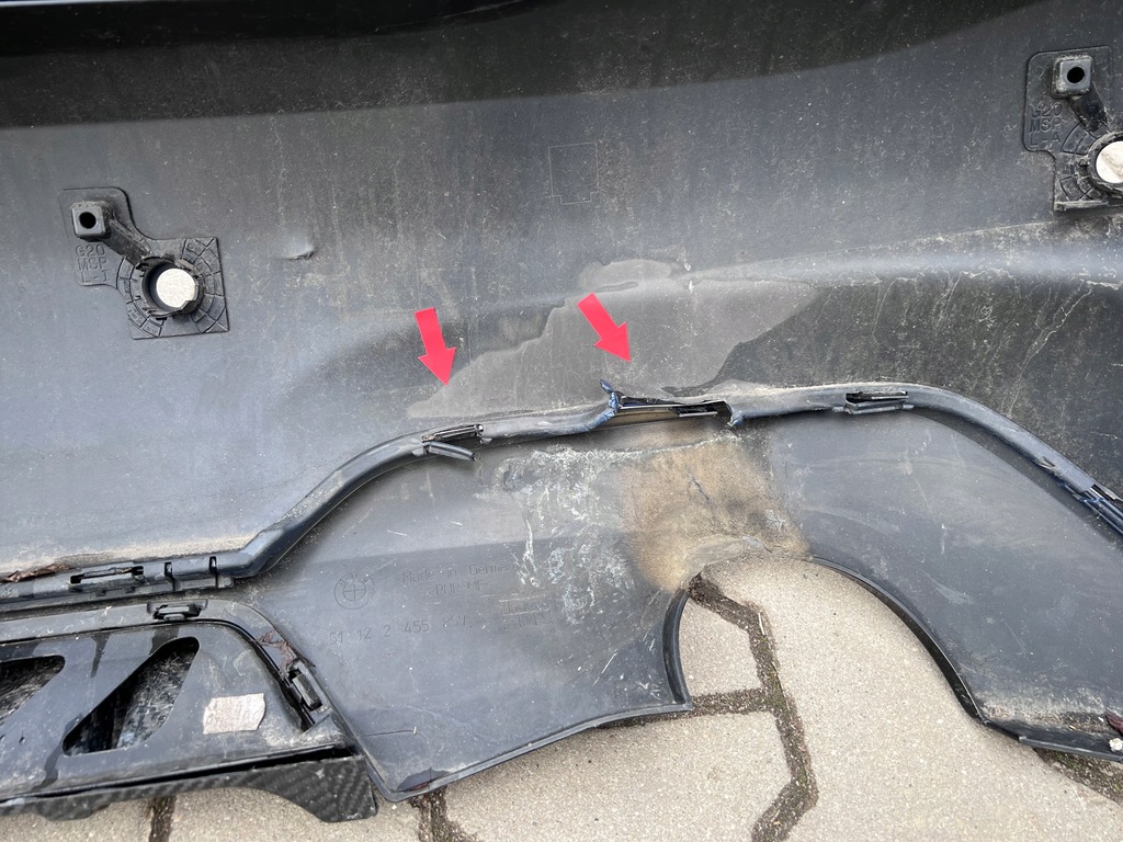 фото №14, Бампер задня задній bmw 3 g20 m набір карбон