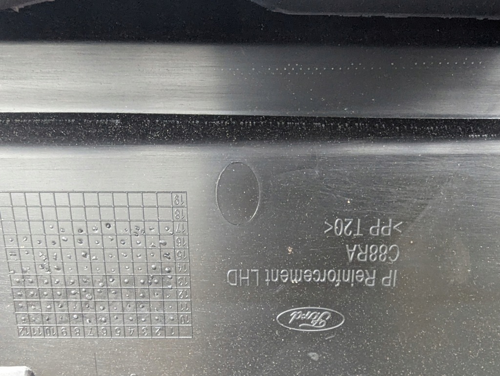 фото №7, Ford focus mk3 15-18r lift панель приладів консоль панель приладів original подушка безпеки пасажир