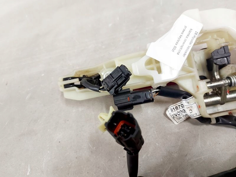 фото №8, Veloster 1 i ручка зовнішня права keyless p9r