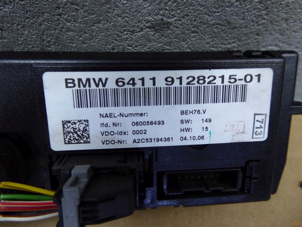 фото №6, Панель обдув bmw e87 9128215