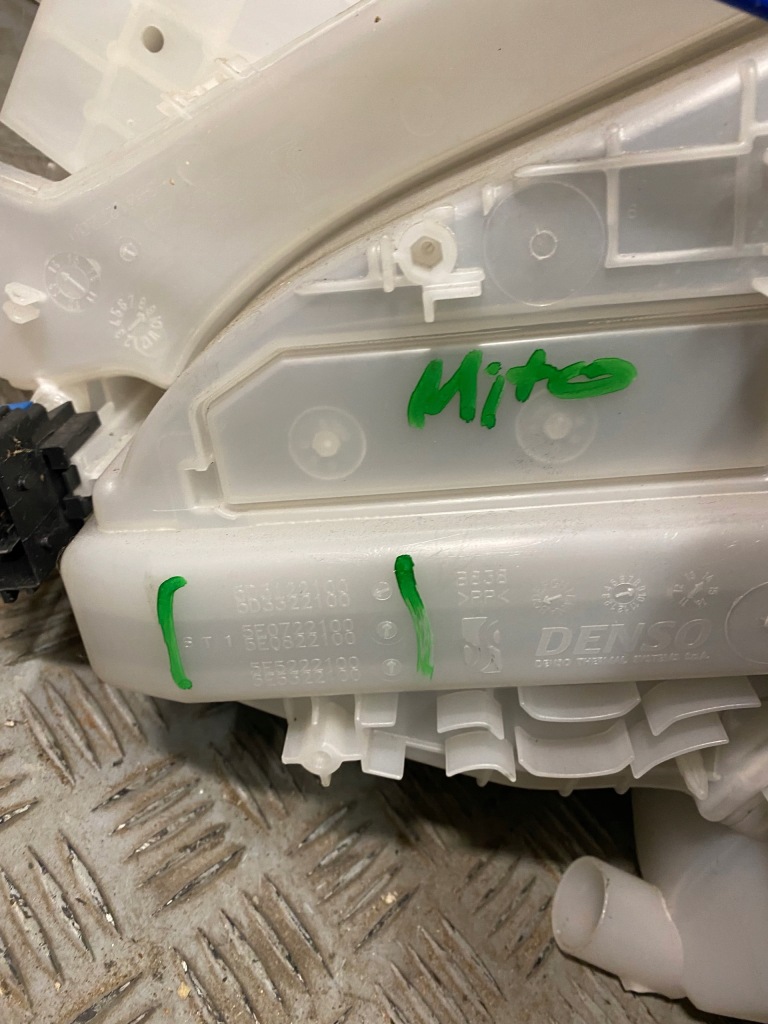 фото №4, Отопитель вентилятор alfa romeo mito 12-