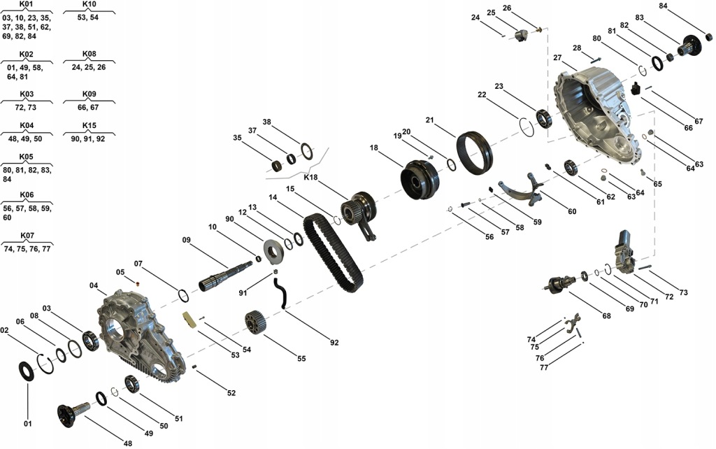 фото №3, Сцепление редуктор mercedes ml 166 offroad