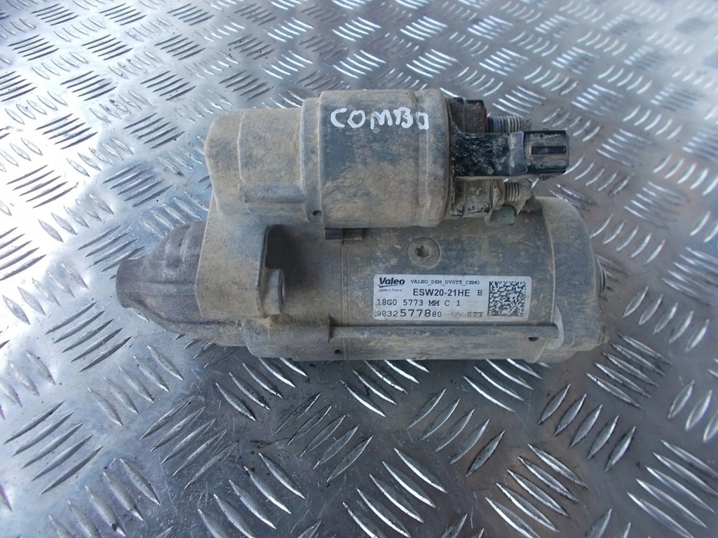 фото №1, Opel combo e grandland citroen peugeot стартер 1.5 hdi 2018-