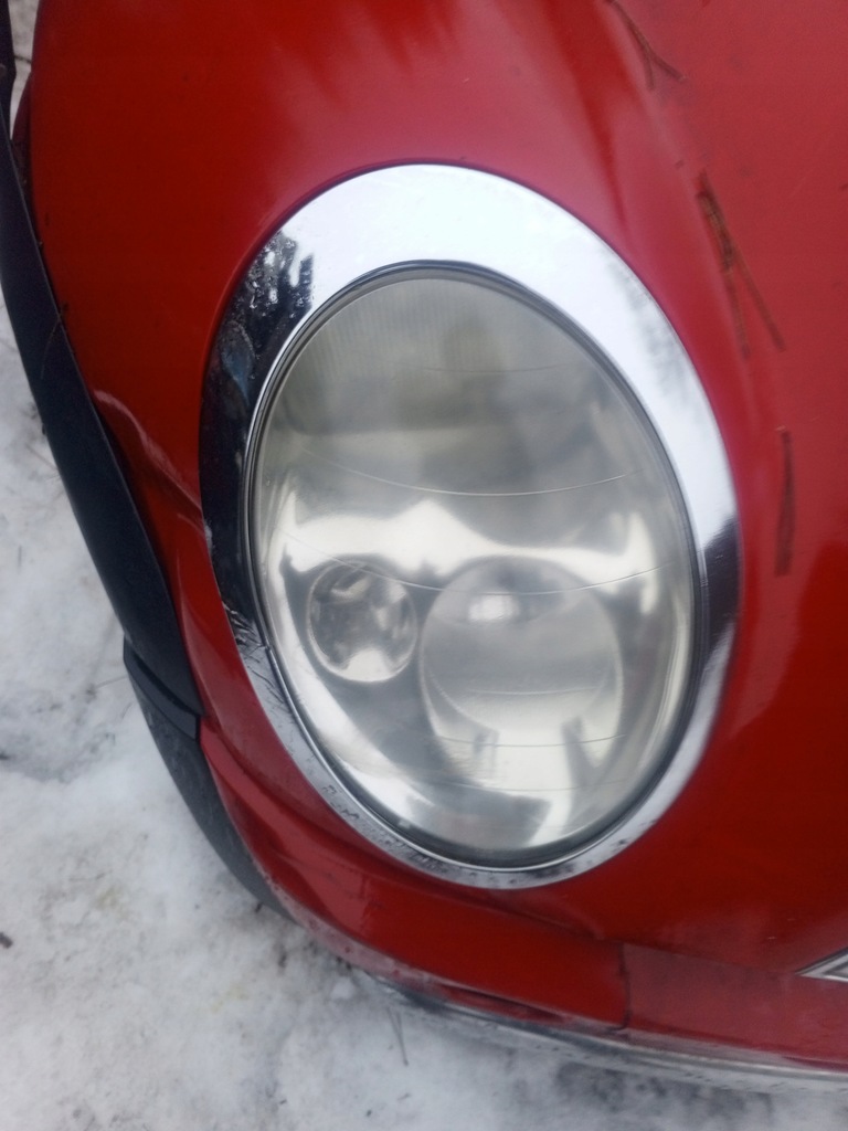 фото №1, Mini cooper f55 f56 f57 рамка хром фара ліва права