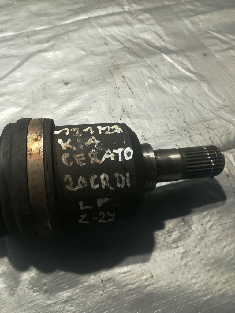 фото №1, Kia cerato i 2.0 crdi приводной вал левый перед 04r