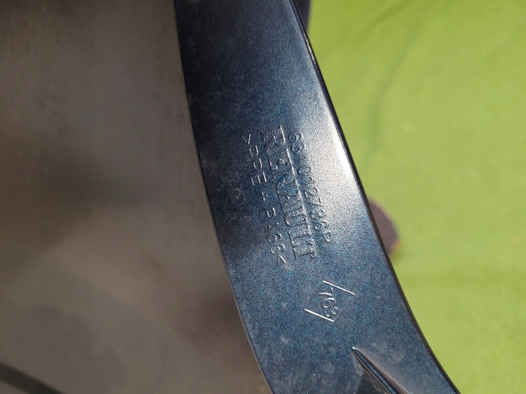 фото №7, Renault captur i 1 631012736r крыло левый перед передний оригинал oem