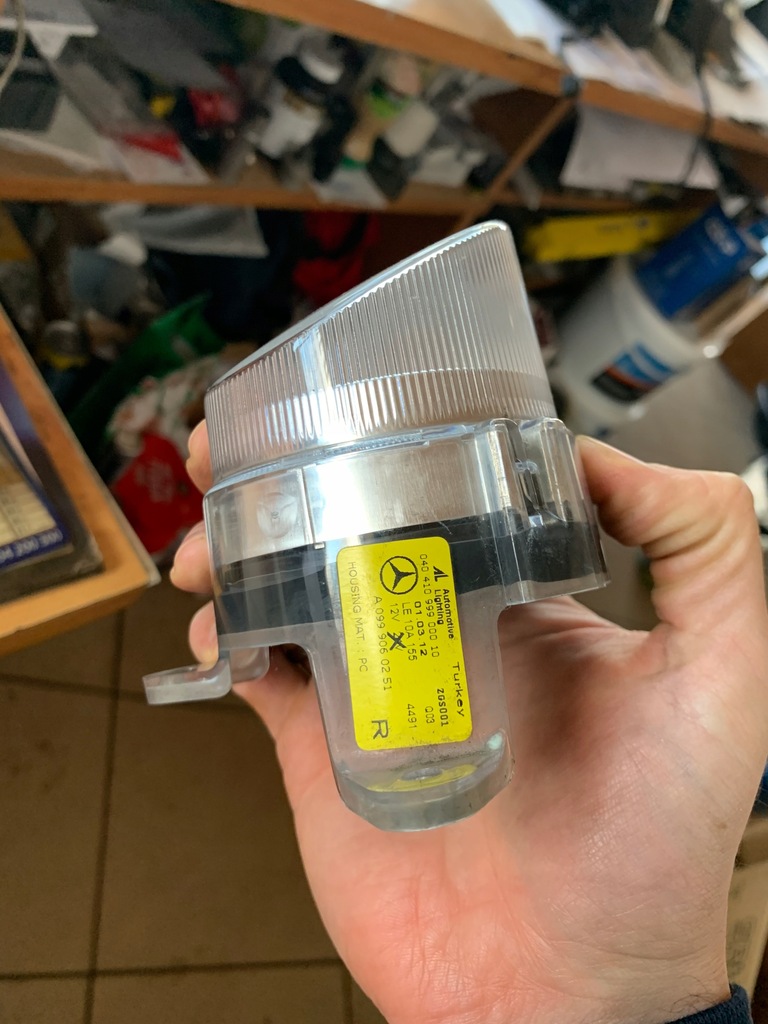 фото №8, Mercedes a klasa w176 противотуманная фара lub led оригинал