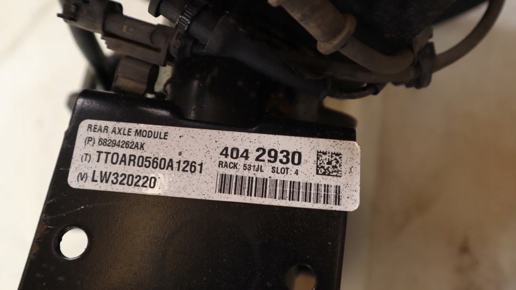 фото №10, Jeep wrangler jl sahara 2.0 t 18- подвеска мост дифференциал задняя m220 68294262