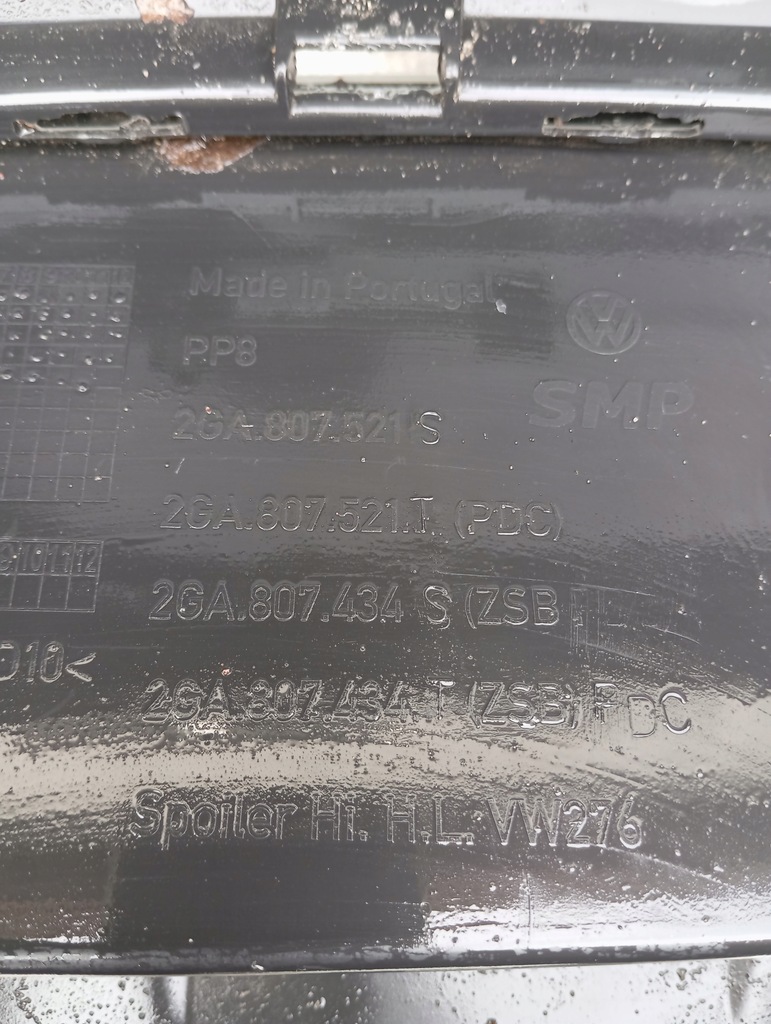 фото №9, Бампер задний vw t-roc r-line 2017r- 2ga807434ag