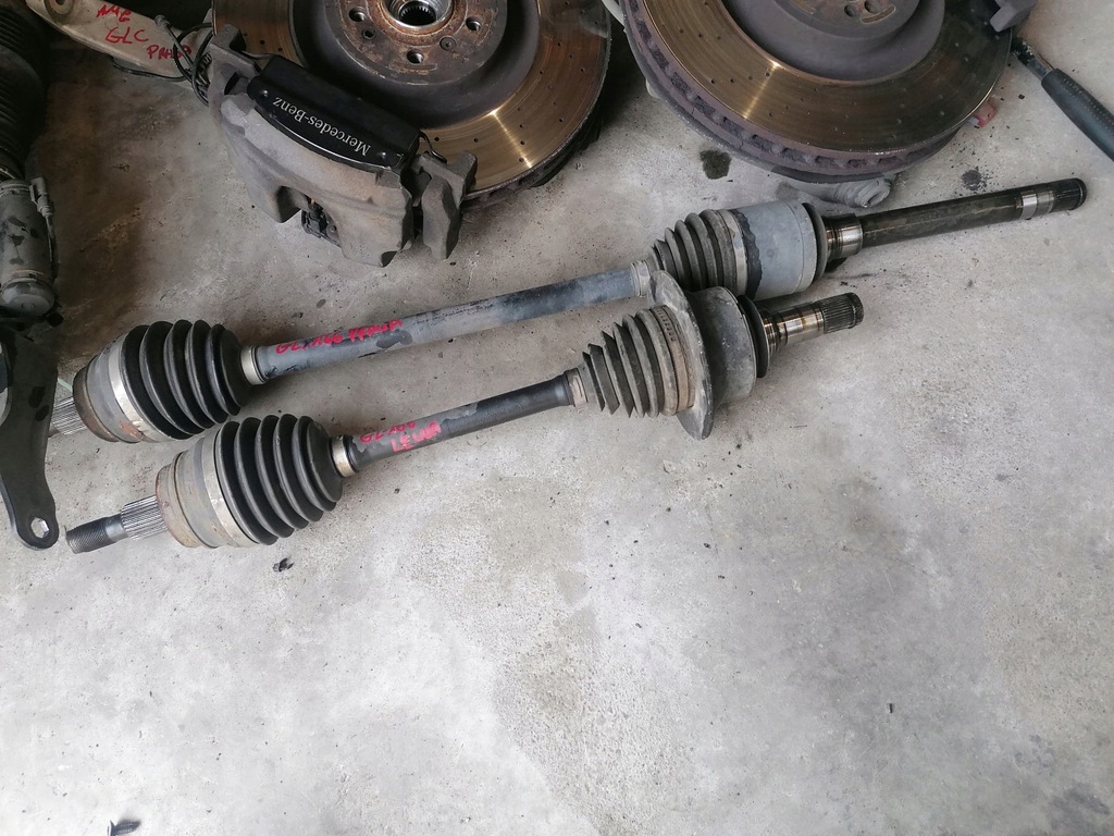 фото №1, Mercedes x166 gl приводной вал перед левая правая 350cdi 13r