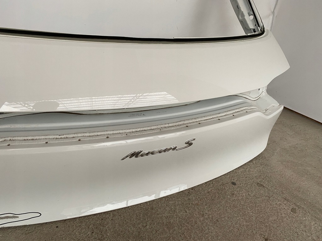 фото №6, Porsche macan lift 2018r- крышка багажника багажника задняя