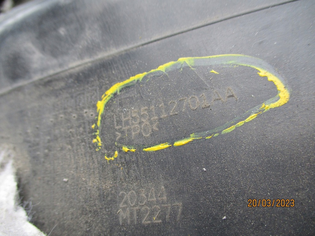 фото №9, Подкрылок jeep compass ii 55112700aa 55112701aa задняя