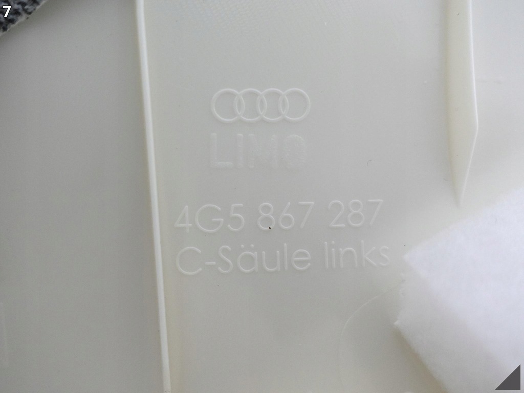 фото №8, Audi a6 s6 c7 4g5 10-18 lift седан обшивка защита lewego стойка c ims